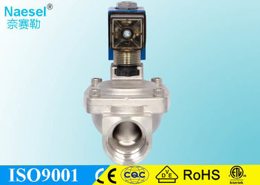 Direct Acting Diaphragm Solenoid Valve Thread / Flange Connection Type